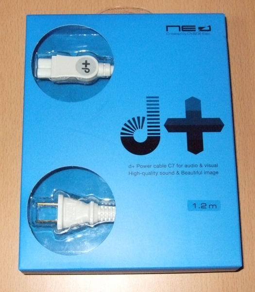 オヤイデ電気 d+ power cable C7 1.2m メガネ型電源ケーブル