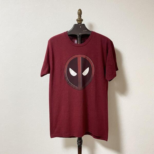 USA 古着 半袖 Tシャツ マーベル MARVEL デッドプール 映画 サイズS E0487