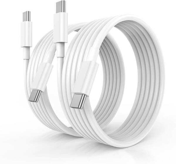 USB C ケーブル 純正 2M 2本セット PD対応 60W 急速充電 USBC & USBC ケーブル データ転送 高耐久性 断線防止 映像出力不可 USB