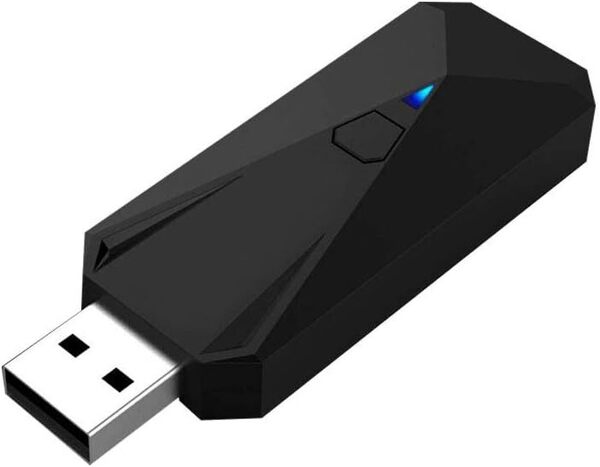 Uniraku 最新版 PS5/PS4/Switch/PC用有線と無線コントローラー変換アダプター PS5コントローラー用接続コンバーター 日本語説明書付