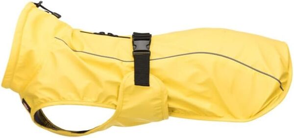 ASMPET 犬 レインコート ポンチョ 耐久性 快適 防風 犬 服 レインコート カッパ 中型犬 ペット用品 雨具 イエロー 3XL+