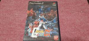 ◎ PS2 【機動戦士ガンダム 連邦 VS.ジオン DX】箱付き/説明書なし/動作保証付/2枚までクイックポストで送料185円