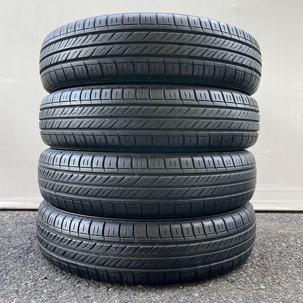 バリ山.良品☆ダンロップ ENASAVEエナセーブ EC300☆145/80R13☆4本SET☆国産MADE in ジャパン