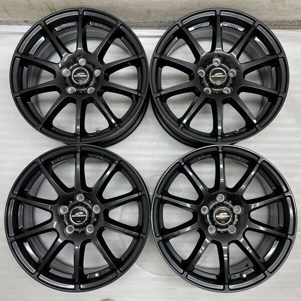 軽量☆超美品☆SCHNEDER☆17インチ 7J+53☆4本☆ノア.ヴォクシー.アイシス.セレナ.ステップワゴン.アテンザ.アクセラ.アコード.プレマシー