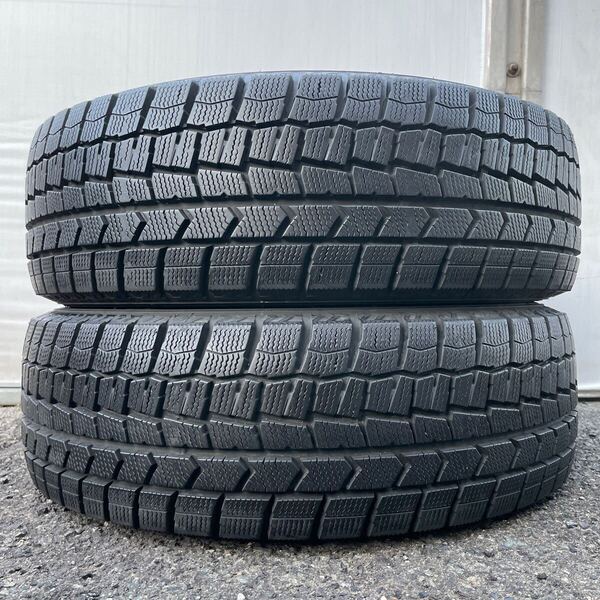 超バリ山.イボ残り☆2020年式☆ダンロップ WINTER MAXXウィンターマックス WM02☆185/65R15☆2本SET☆国産MADE in ジャパン