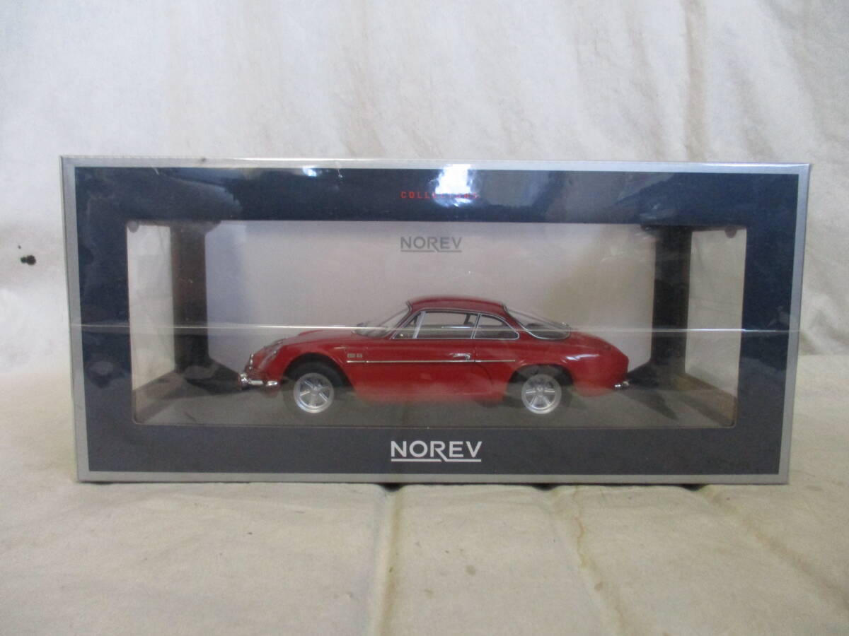 2台セット 1/18 アルピーヌA110 & ルノー17 ディセット レッド Amazon | ミニカー スケールモデルカー ブティックコレクション1