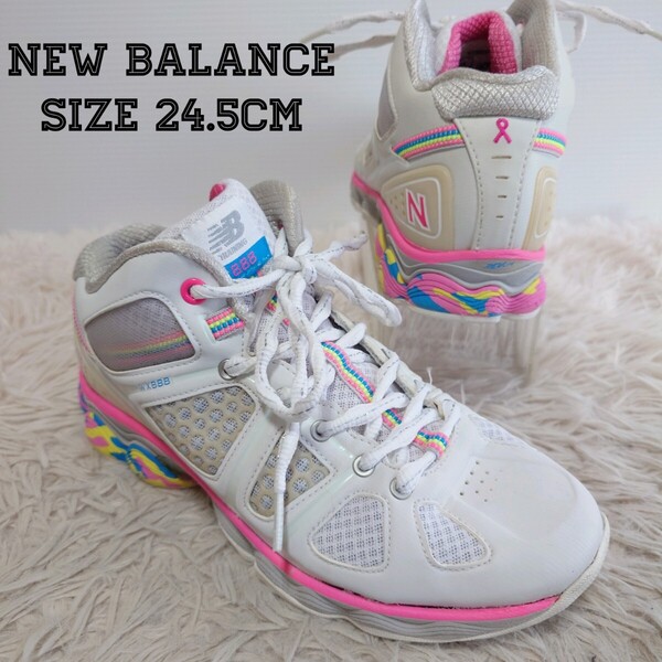 new balance ニューバランス WX888 スニーカー シューズ 靴 24.5cm レディース ホワイト 白