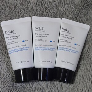 belif ビリーフ ザ トゥルー クリーム アクア ボム 25ml ×3 (75ml)