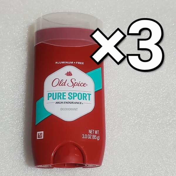 オールド スパイス ピュア スポーツ デオドラント スティック 85g ×3 old spice PURE SPORT 制汗剤