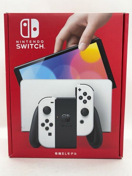 【未使用】Nintendo Switch(有機ELモデル) Joy-Con(L)/(R) ホワイト