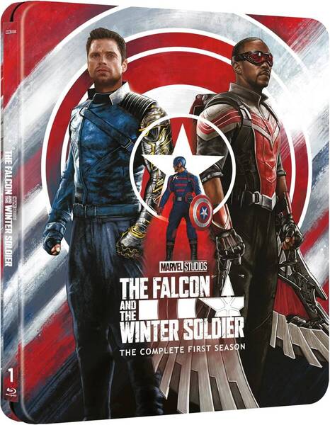 新品 即決 ファルコン&ウィンター・ソルジャー スチールブック 4K ULTRA HD + Blu-ray 日本語音声・字幕