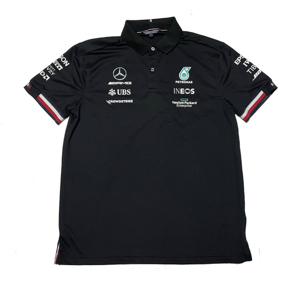 メルセデスAMG 2021 支給品 ポロシャツ M 非売品 トミーヒルフィガー ハミルトン ボッタス F1