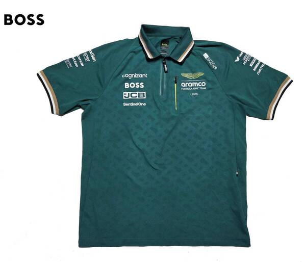 アストンマーティンF1 2024支給品 ポロシャツ 終盤戦仕様 L 非売品 アロンソ ストロール 日本GP