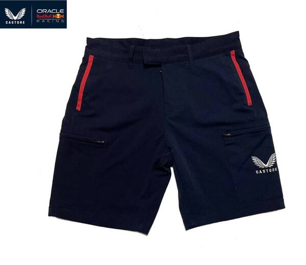 レッドブル 2023 支給品 ショートパンツ S 非売品 フェルスタッペン ペレス ホンダ F1 CASTORE