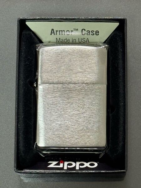 zippo Silver Armor Case シルバー アーマー 2024年製 ケース 保証書