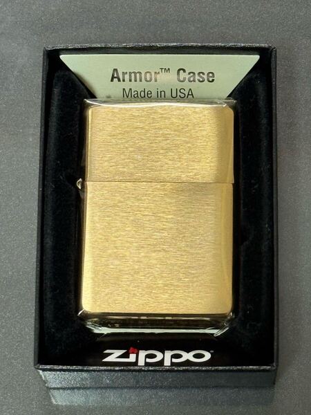 zippo GOLD Armor Case ゴールド アーマー 2024年製 ケース 保証書