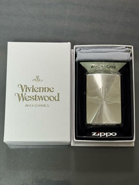zippo Vivienne Westwood Armor Case 限定数 300個 ヴィヴィアンウエストウッド 2022年製 シリアルナンバー NO.279/300 専用ケース 保証書