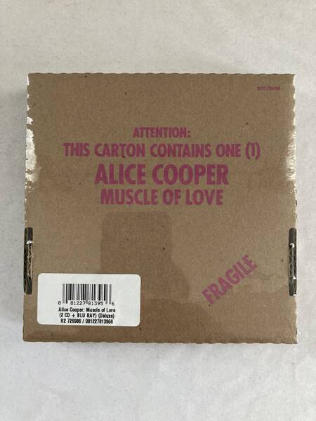 Alice Cooper Muscle of Love デラックス版 (2CD+Blu-ray) 未開封