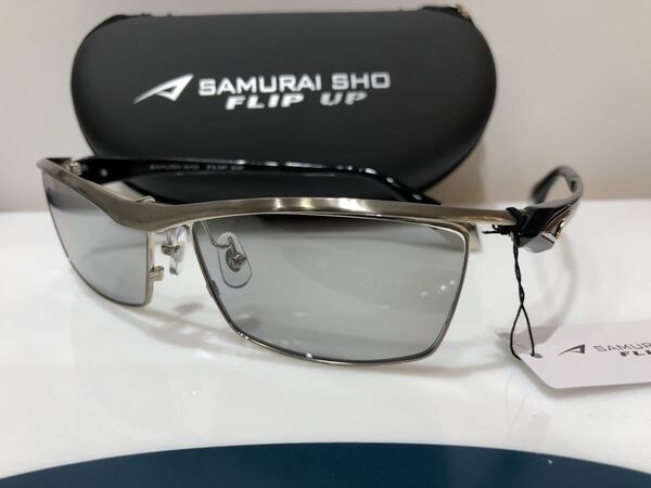新品!送料無料!サムライ翔 U901 #2 正規品 跳ね上げサングラス FLIP UP 2023年 SAMURAI SHO 勇 哀川翔 SAMURAISHO 偏光レンズ ハネアゲ