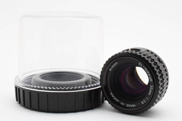 Nikon ニコン EL-NIKKOR 50mm F2.8 専用ケース入り ニッコール MF マニュアルフォーカス 引き伸ばしレンズ ライカ・スクリューマウントL39