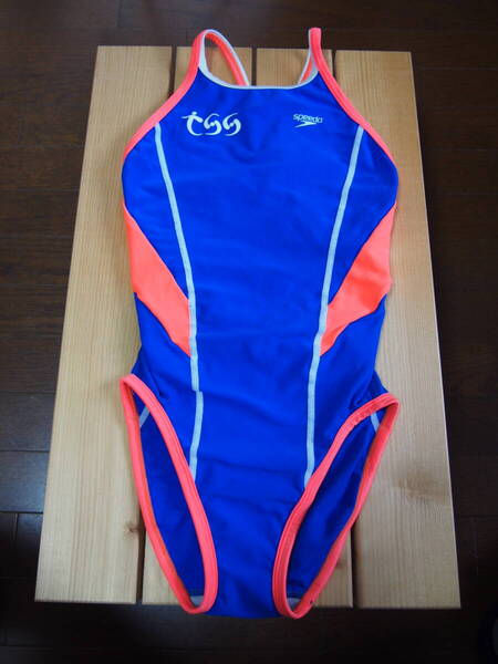 美品 TSS 東急スイミングスクール 成人用 女子 競泳水着 Mサイズ 指定水着 SPEEDO スピード ゴールドウィン