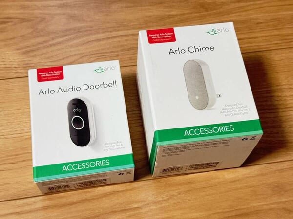 ◎送料無料!「Arlo Audio Doorbell」「Arlo Audio Chime」ドアベル ワイヤレス インターホン オーディオドアホン・格安にて!