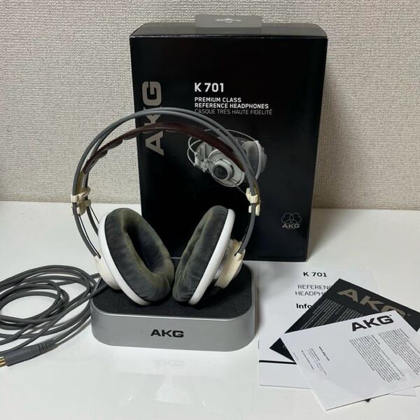 動作品 即発送 AKG K701 オーストリア製 初期型 澪ホン アーカーゲー ヘッドフォン