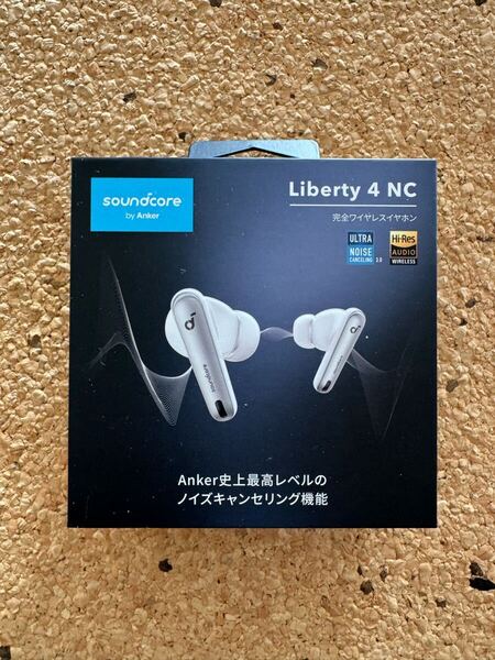 完全ワイヤレスイヤホン Anker Soundcore Liberty 4 NC A3947N21 ホワイト 新品未開封