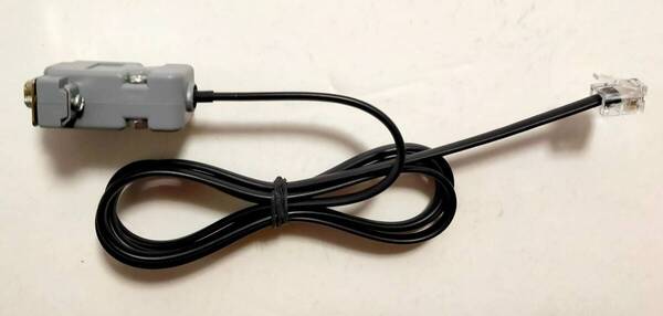 【DIY自作品】キーエンス PLC通信ケーブル(OP26486+OP26487 互換品)長さ約2m KEYENCE(別出品で1mもあります)