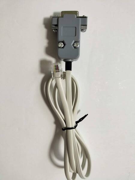 【DIY自作品】キーエンス PLC通信ケーブル(OP26486+OP26487 互換品)長さ約2m KEYENCE (別出品で1mもあります)