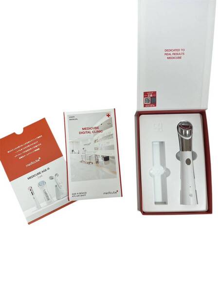 メディキューブ ダーマエアショット 【目立った傷や汚れなし】家庭用美容器 medicube AGE-R DEVICE ATS AIR SHOT モデル名: ME-ASHT-01