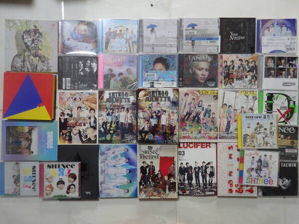 【送料無料!】即決●SHINee●シャイニー●アルバム&シングルCD32枚セット●DVD付有