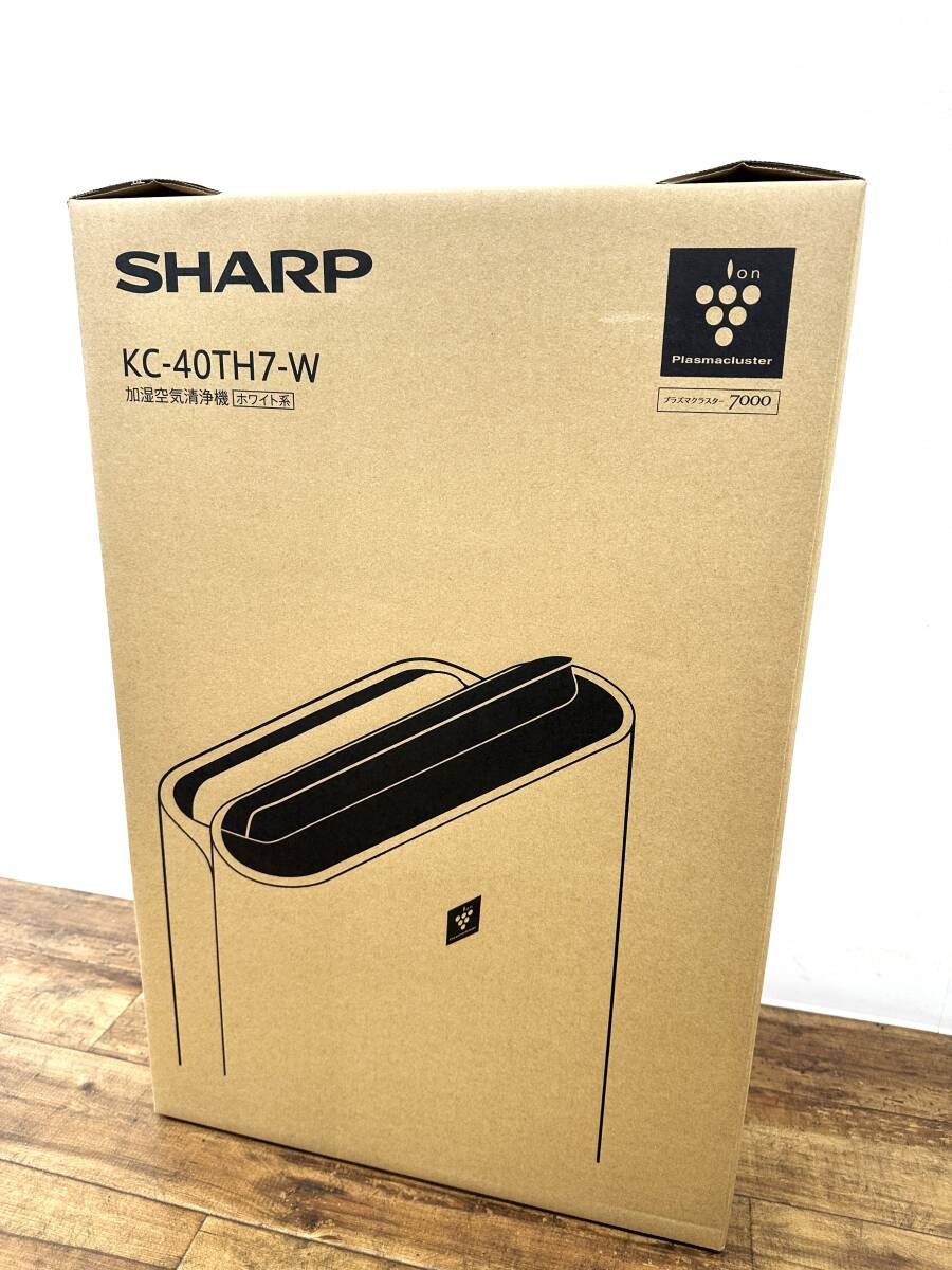SHARP シャープ プラズマクラスター加湿空気清浄機 KC-40TH7-W