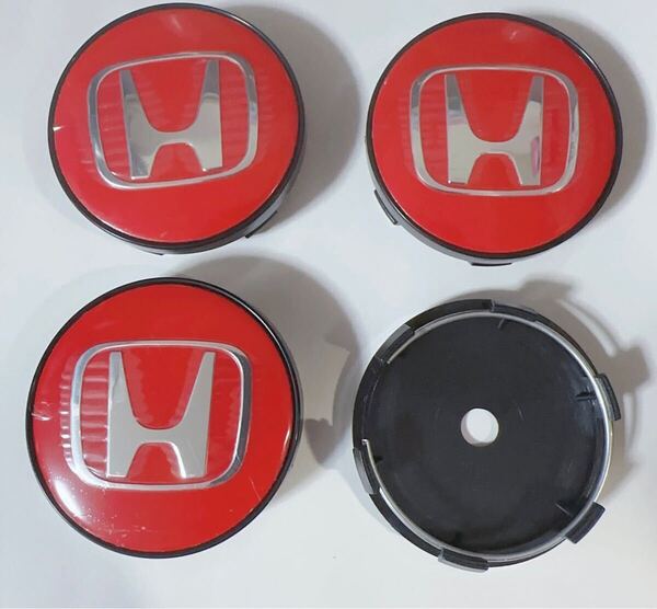 ホンダ HONDA ホイールセンターキャップ 赤 60mm