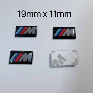 BMW ミニ ロゴステッカー 4個 19mm×11mm