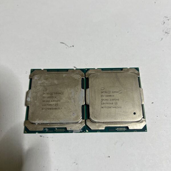 Intel Xeon E5-2690 v4 2.6GHz SR2N2 、動作品 (B