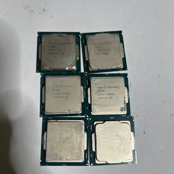 Intel Celeron G4900 2枚 G4400 3枚 G4560 セット