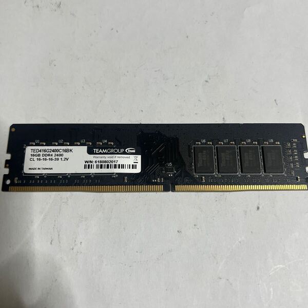 TEAM 16GB DDR4-2400