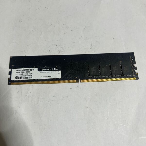 TEAM 16GB DDR4-2666