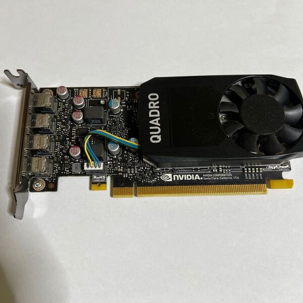 グラフィックボード NVIDIA Quadro P600 PCIExp 2GB