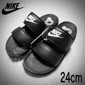 【新品未使用】NIKEサンダル 24cm オフコートDUO ブラック DC0496 黒 ブラック