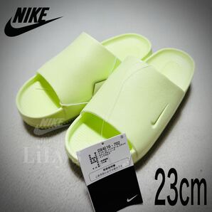 【新品未使用】NIKEサンダル 23cm カーム 黄色 ベアリーボルト CALM FLIP FLOP DX4816