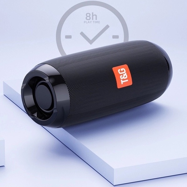 最新型 新品 T&G Bluetooth ワイヤレス スピーカー 黒 防水 高音質 キャンプ アウトドア 屋内 野外 (ANKER BOSE JBL SONY代替)