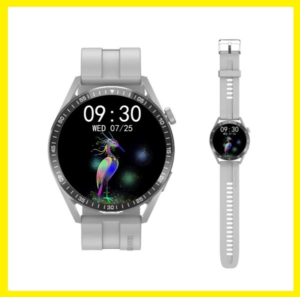 ★送料無料★最新型 新品 スマートウォッチ グレー Bluetooth (Apple watch 代替)多機能 通話 音楽 健康管理 距離 時間 スポーツ