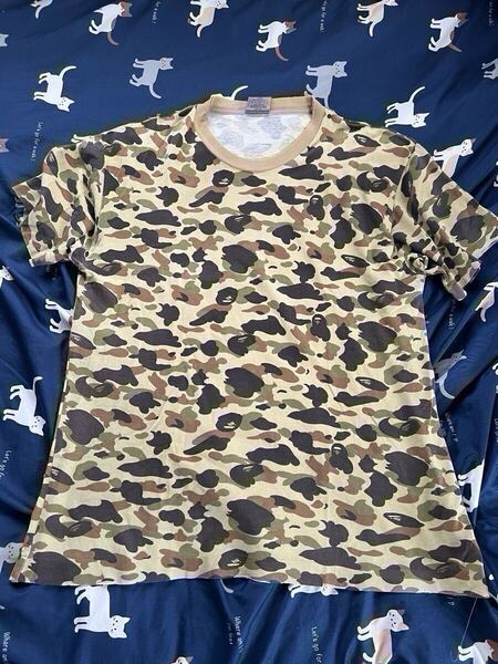 A BATHING APE アベイシングエイプ 1st camo Tシャツ XL