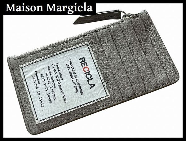 送無 希少 美品 Maison Margiela メゾンマルジェラ ⑪ 23ss S56UI143 RECICLA レチクラ カード フラグメント ケース ミニ ウォレット 財布
