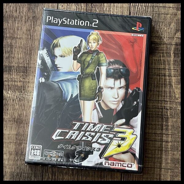 送料無 RH2 G① 激レア 新品 未開封 PlayStation2 プレイステーション2 PS2 ナムコ タイムクライシス3 ガンコン2対応 ゲーム ソフト レトロ