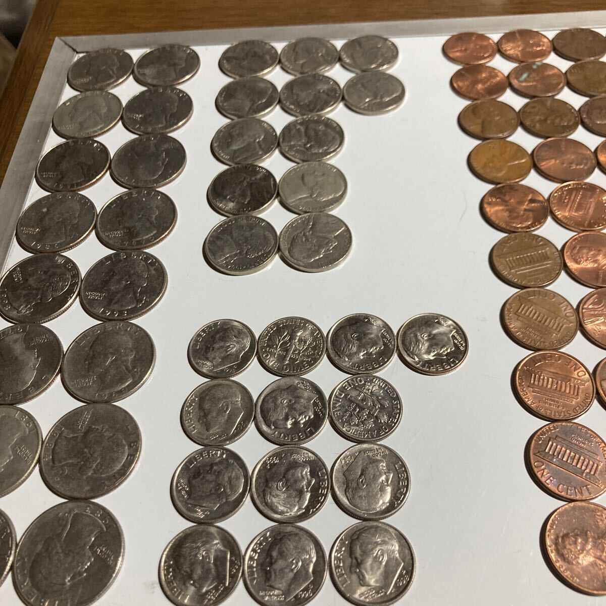 外国コイン アメリカ硬貨 1セント硬貨【2種類105枚】｜Yahoo