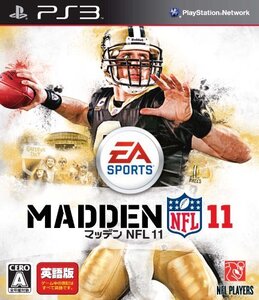 【中古】 マッデン NFL 11(日本語マニュアル付き英語版) - PS3