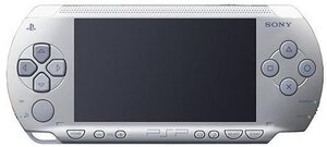【中古】 PSP プレイステーション ポータブル シルバー (PSP-1000SV)
